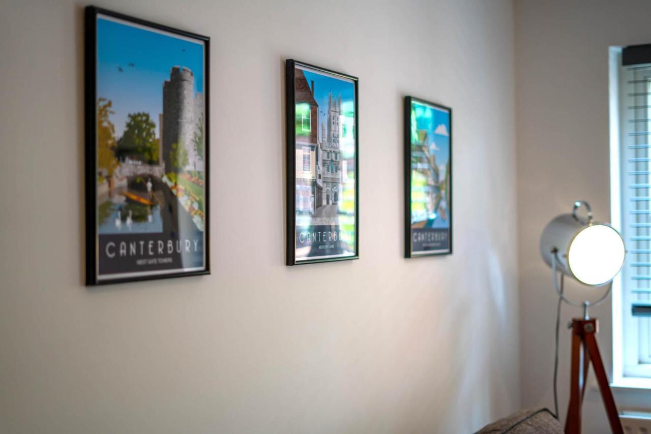 The Chaucer - Modern 3 Bed Home With Parking Close To City Centre Кентърбъри Екстериор снимка